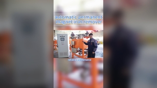 Pemisah Magnetik Penghilang Besi Serbuk Kering