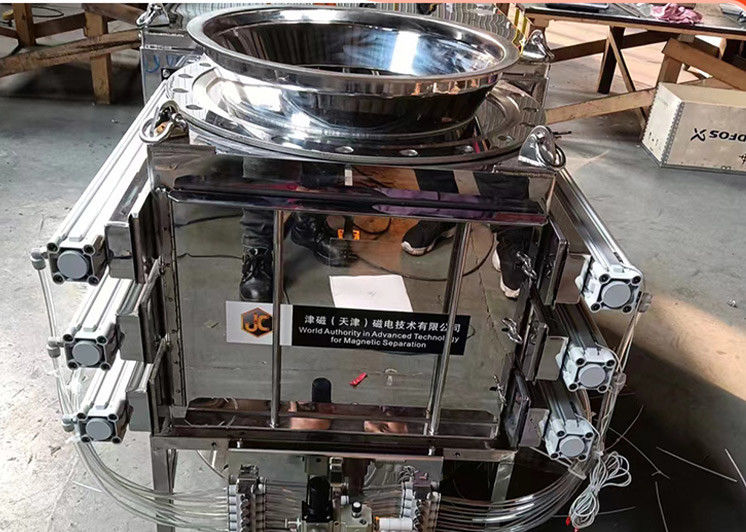 Separator Magnetik Industri Self Discharging Strong Conveyor Belts Untuk Pengolahan Batu Dan Pencucian Batubara