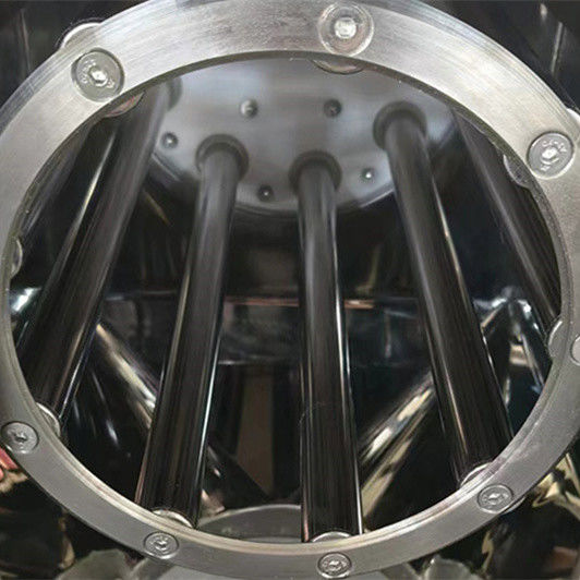Pemecah besi rotary stainless steel intensitas tinggi pemisah magnetik desain tahan aus untuk kering / basah