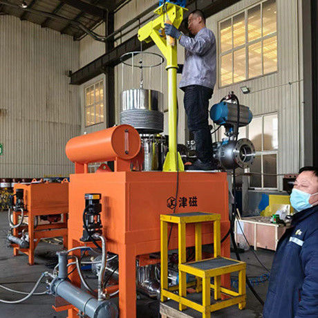 Air Dingin Electromagnetic Slurry Otomatis Magnetic Iron Remover Untuk Metal Ore Roughing Dan Non Metal Ore