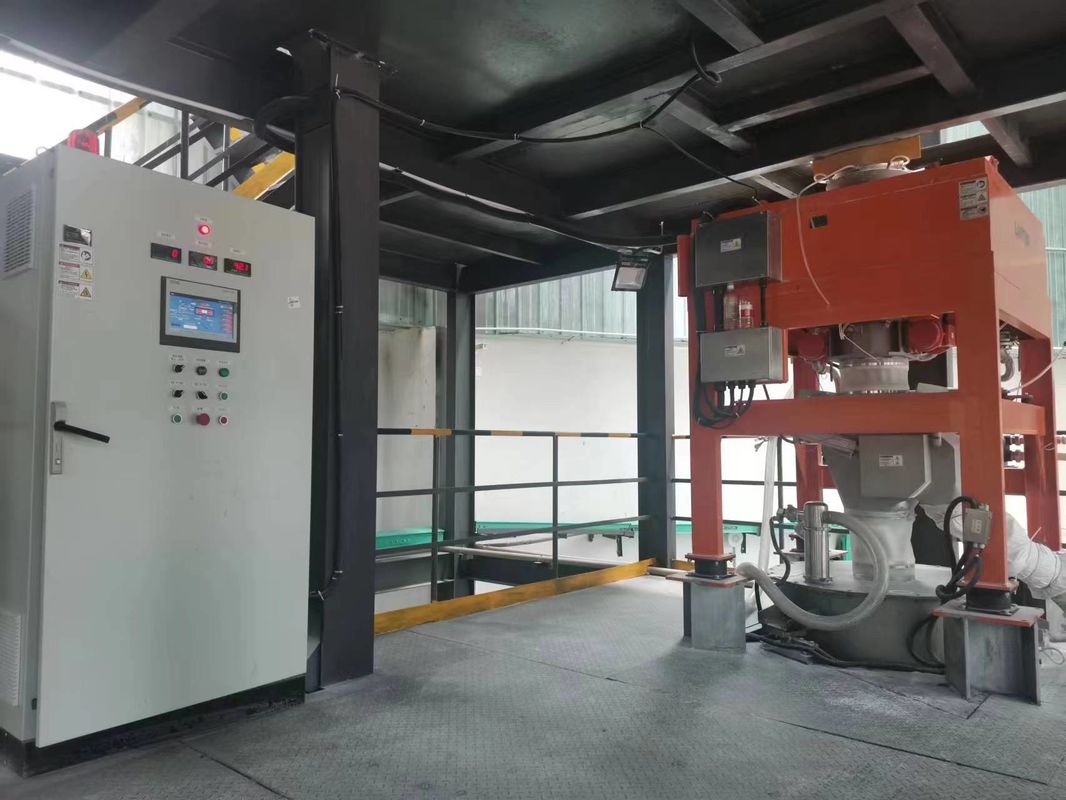 Frekuensi tinggi getaran kering Magnetic Separator 380V AC Metode pemasangan mekanik