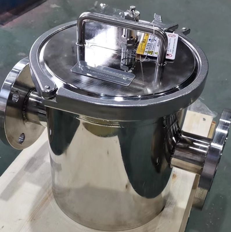 Tipe pipa cair Mesin pemisah besi magnet permanen 304SS 316SS Ti Shell