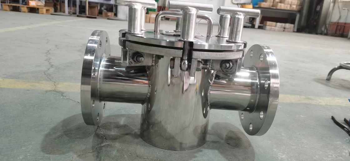 Tipe pipa cair Mesin pemisah besi magnet permanen 304SS 316SS Ti Shell
