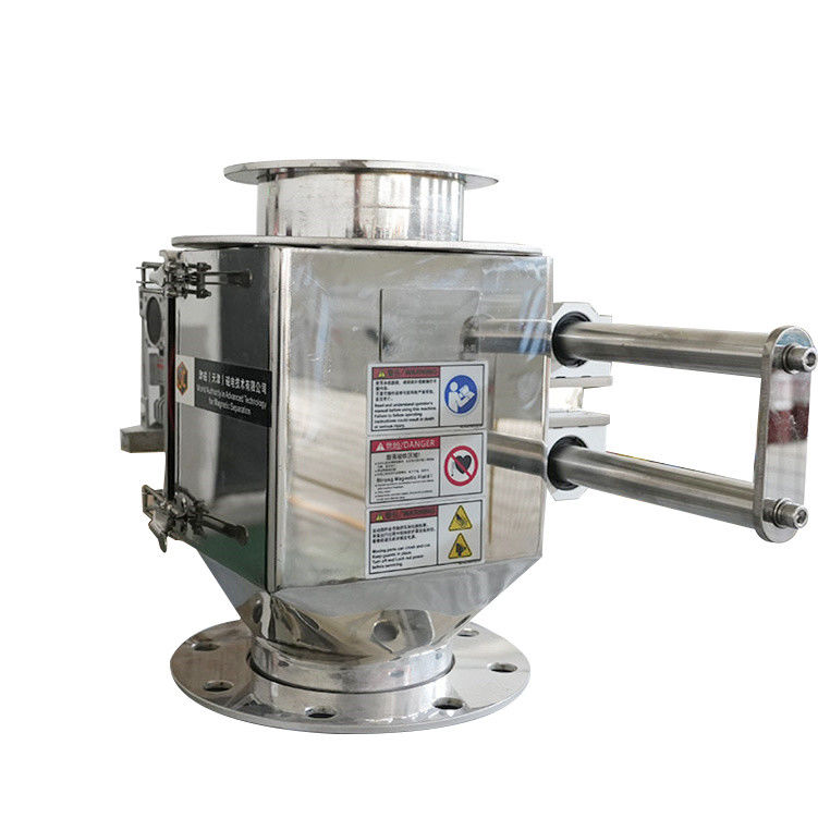 Sistem Backflush Otomatis Lemparan Vertikal Pemisah Magnetik Gradien Tinggi Pertambangan & Air Limbah Solusi Khusus